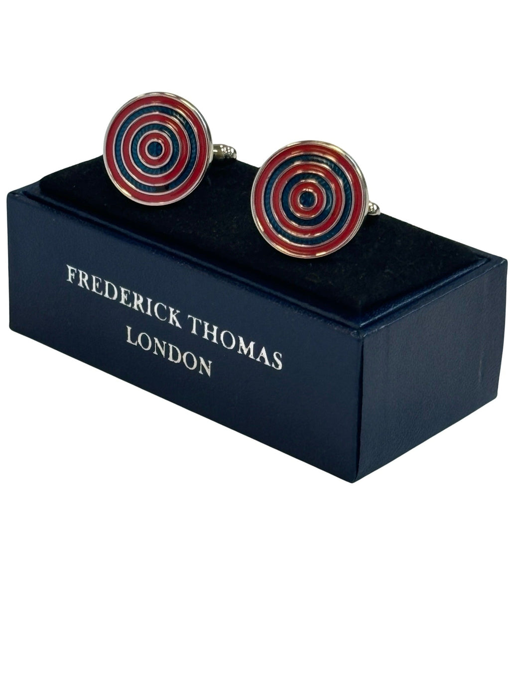Red and Blue Target Cufflinks