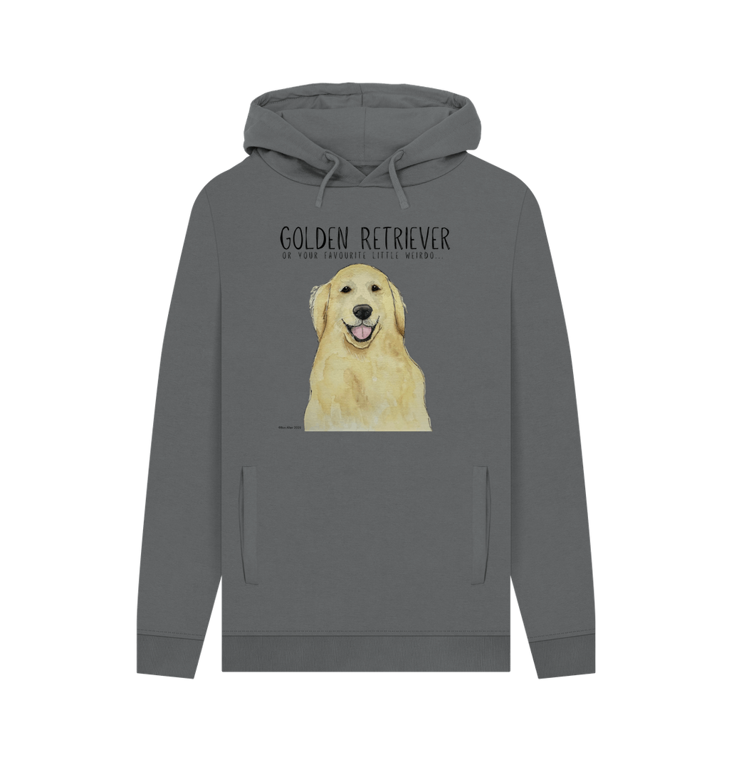 Golden Retriever Men's Hoodie in Organic Cotton