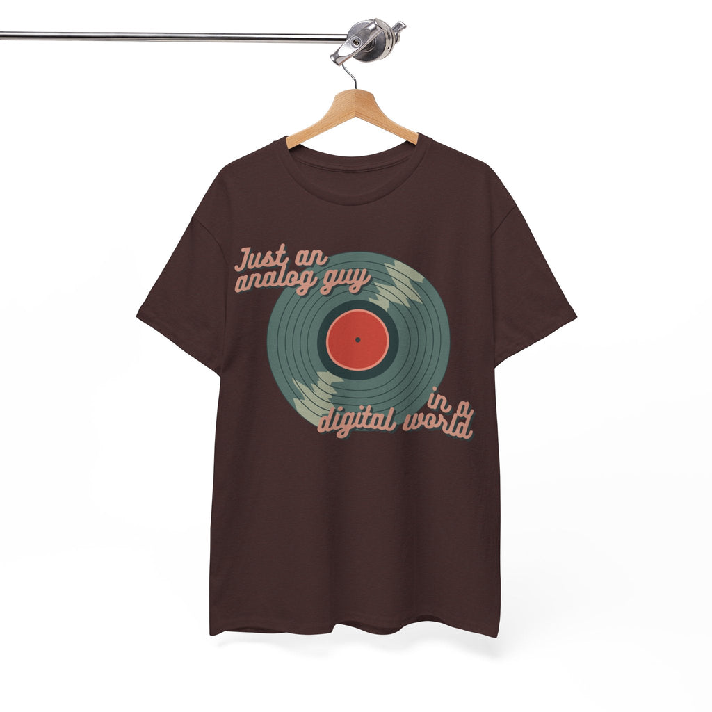 Just an Analog Guy in a Digital World Men's T-Shirt