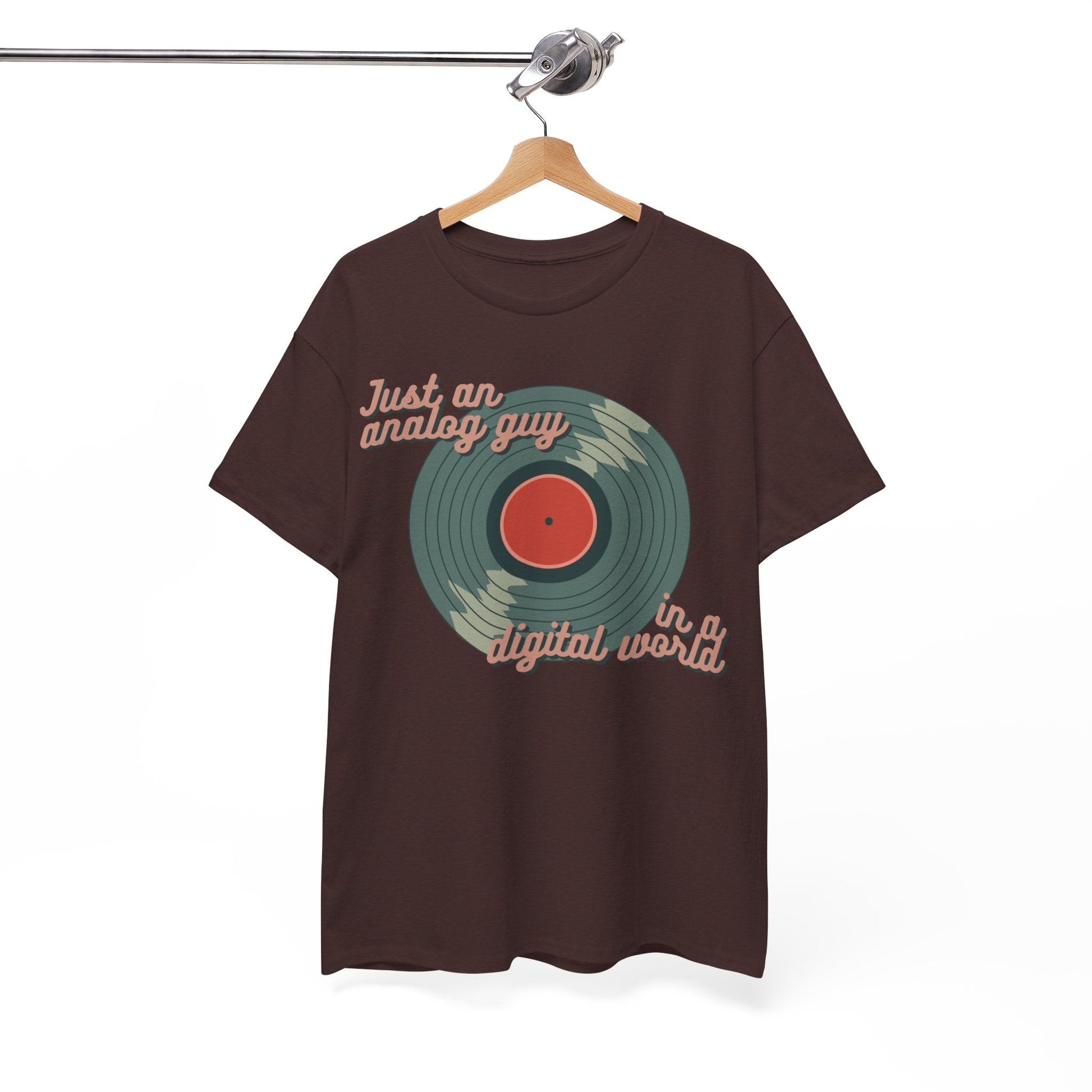 Just an Analog Guy in a Digital World Men's T-Shirt