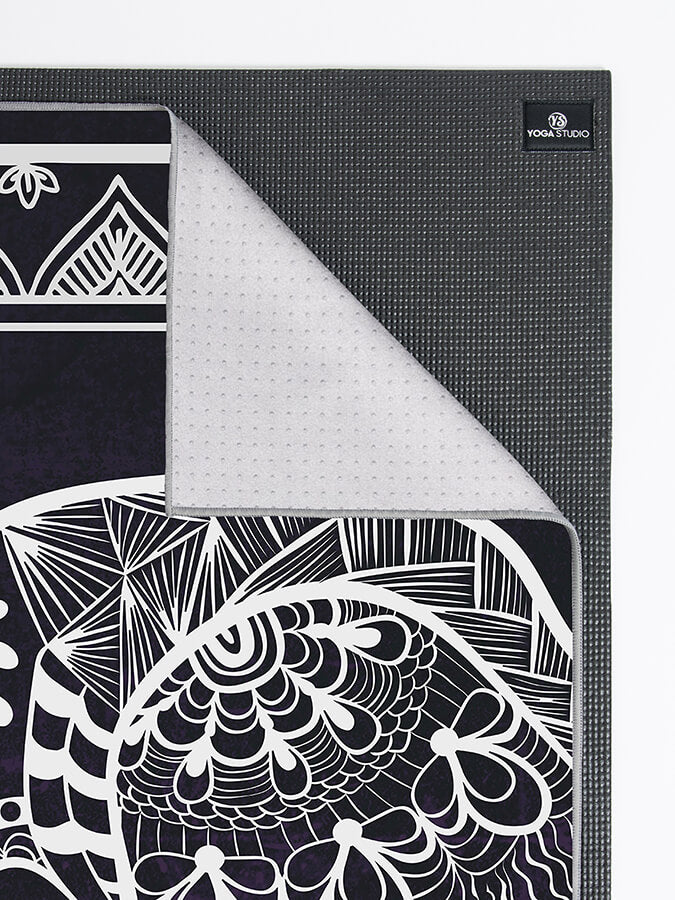 Non Slip Yoga Mat Towel with Grip Dots