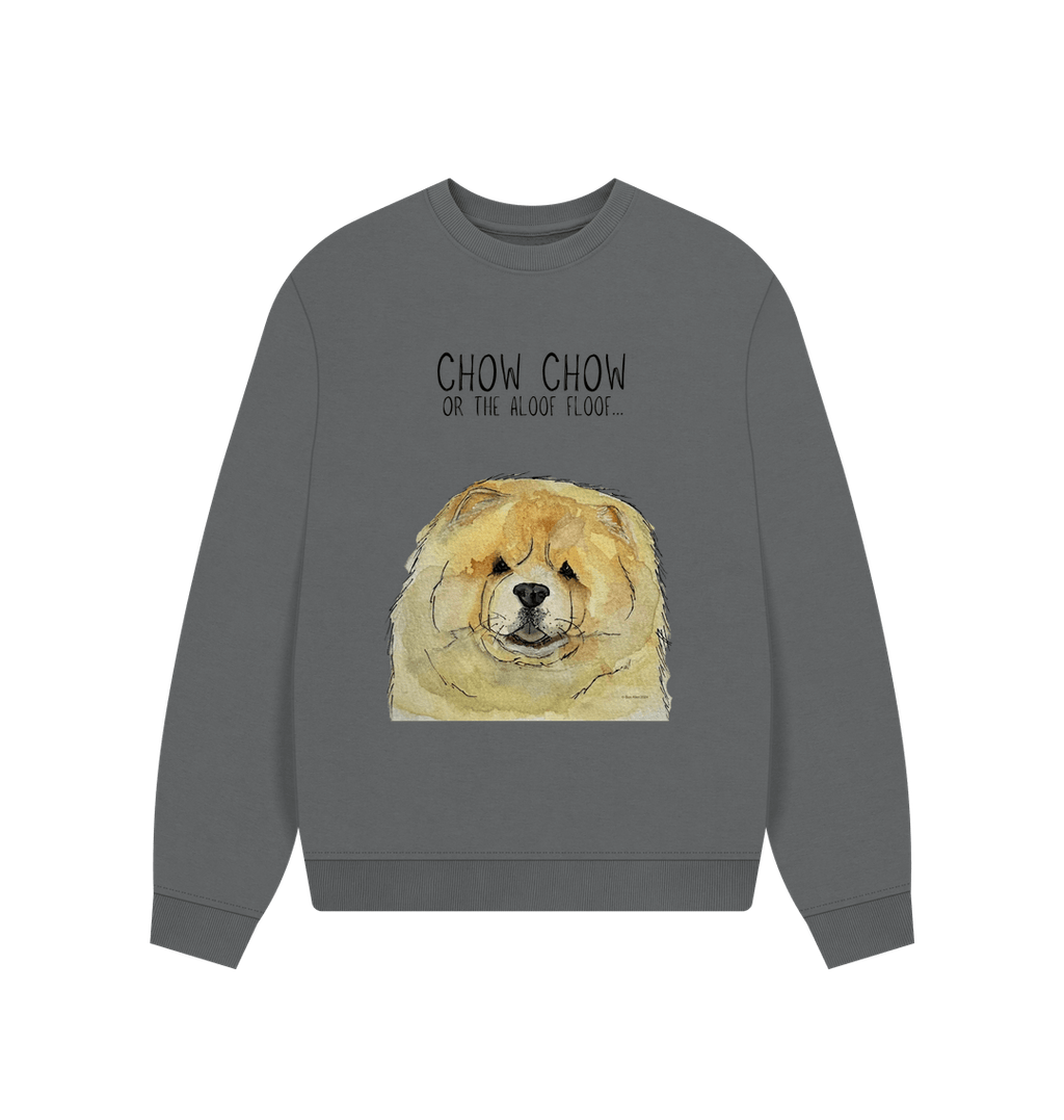 Big Chow Energy Oversized Sweatshirt in Fawn
