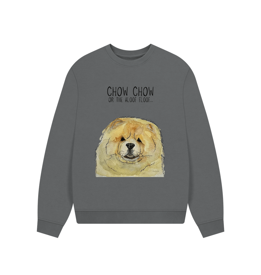 Big Chow Energy Oversized Sweatshirt in Fawn