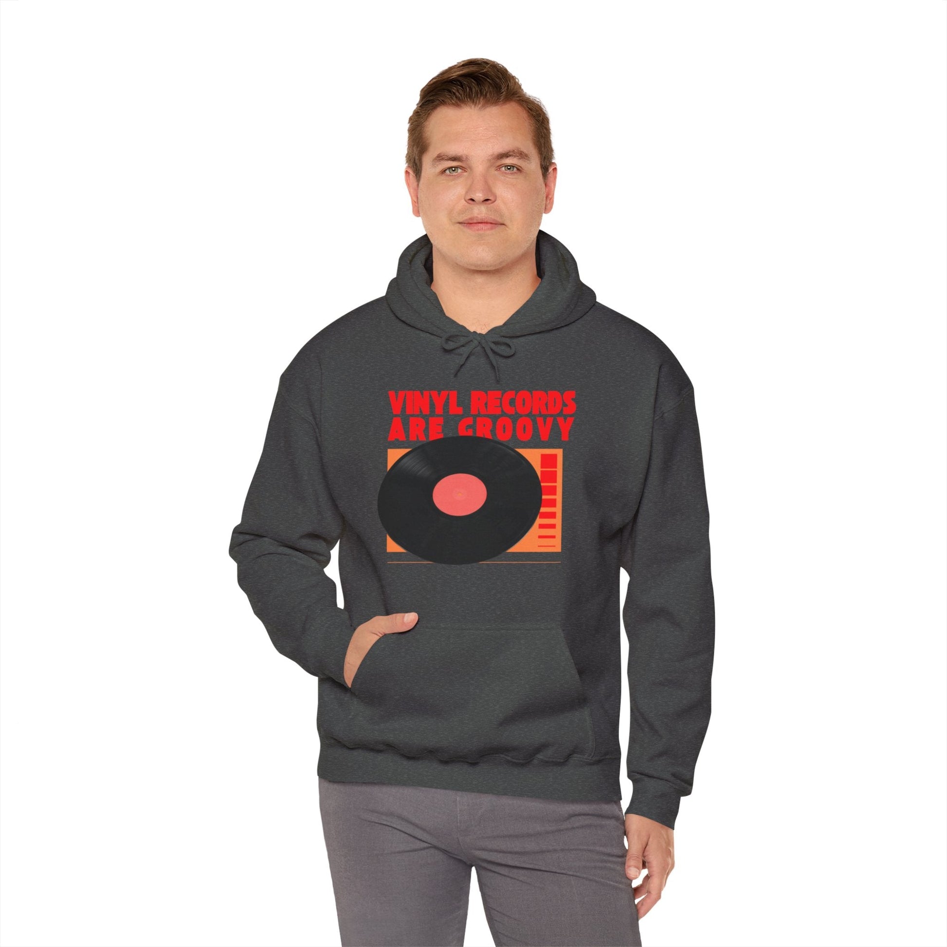 Vinyl Records Are Groovy Men's Hoodie