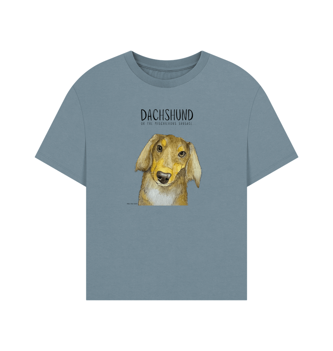 Long Haired Dachshund Women's Relaxed Fit T-Shirt