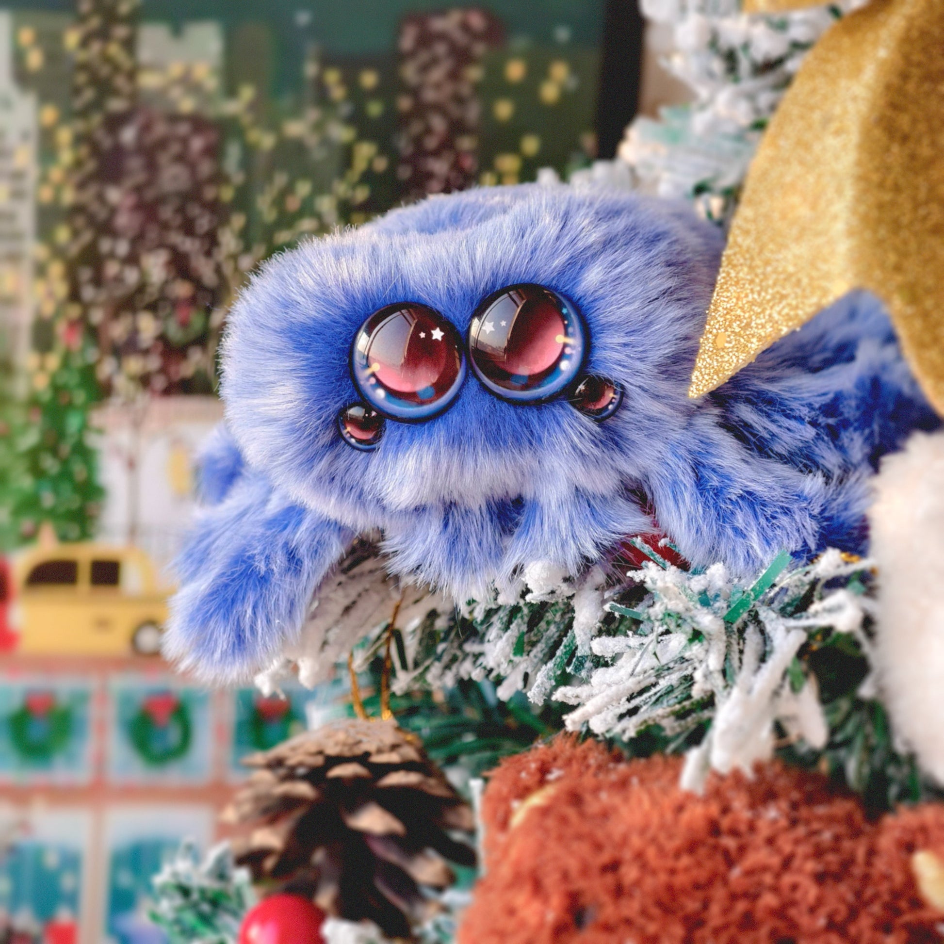 Snowball Spider Plush Toy