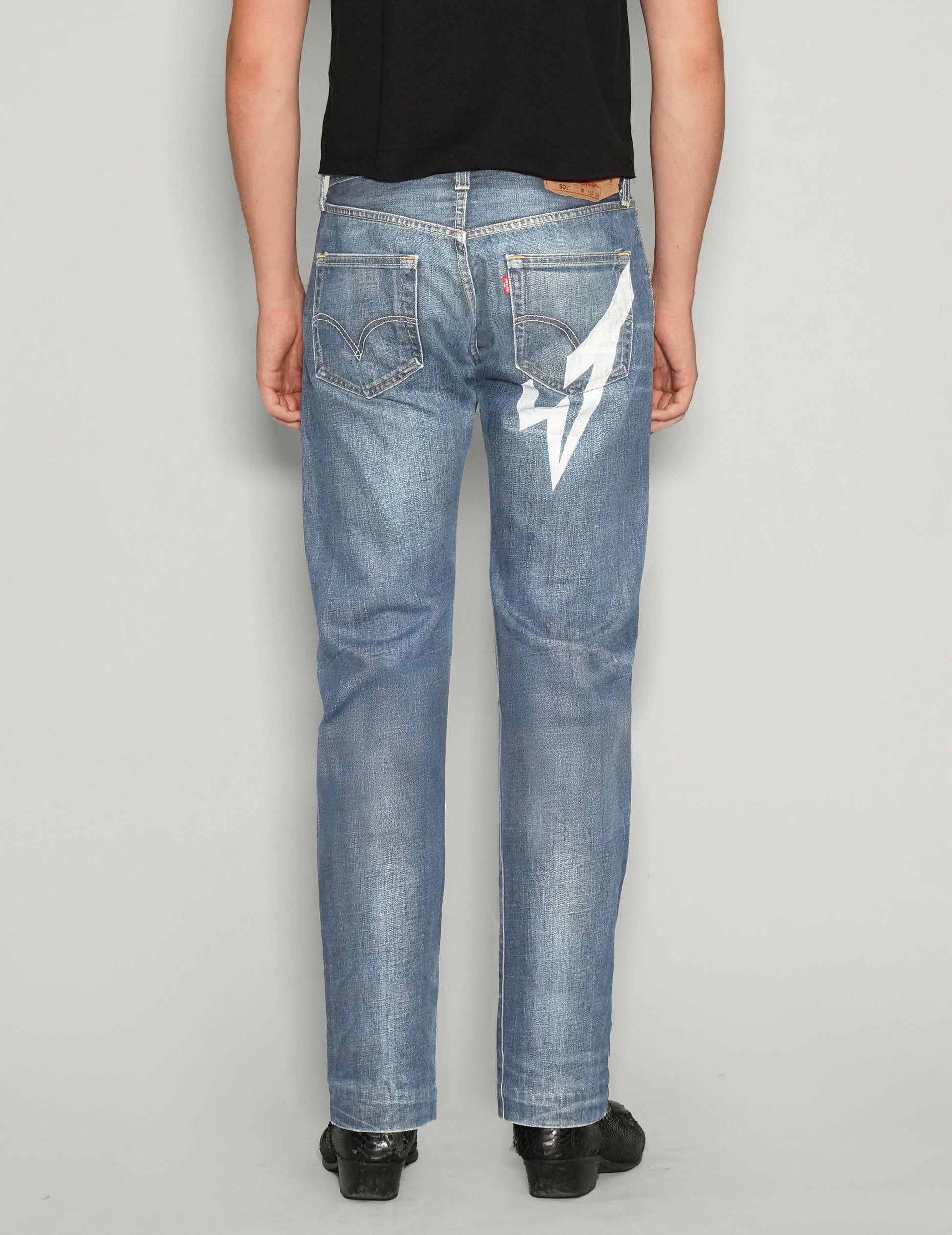 Saint Vintage Light Blue Jeans Unisex