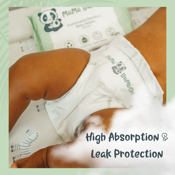 Newborn Starter Bundle with Bamboo Nappies and Wipes
