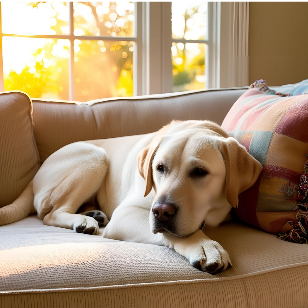 Labrador Om Nom Nomnivore Cushion Cover