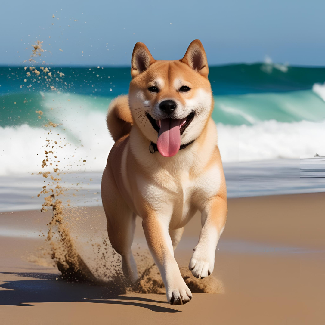 Shiba Inu Flip Flops in Style
