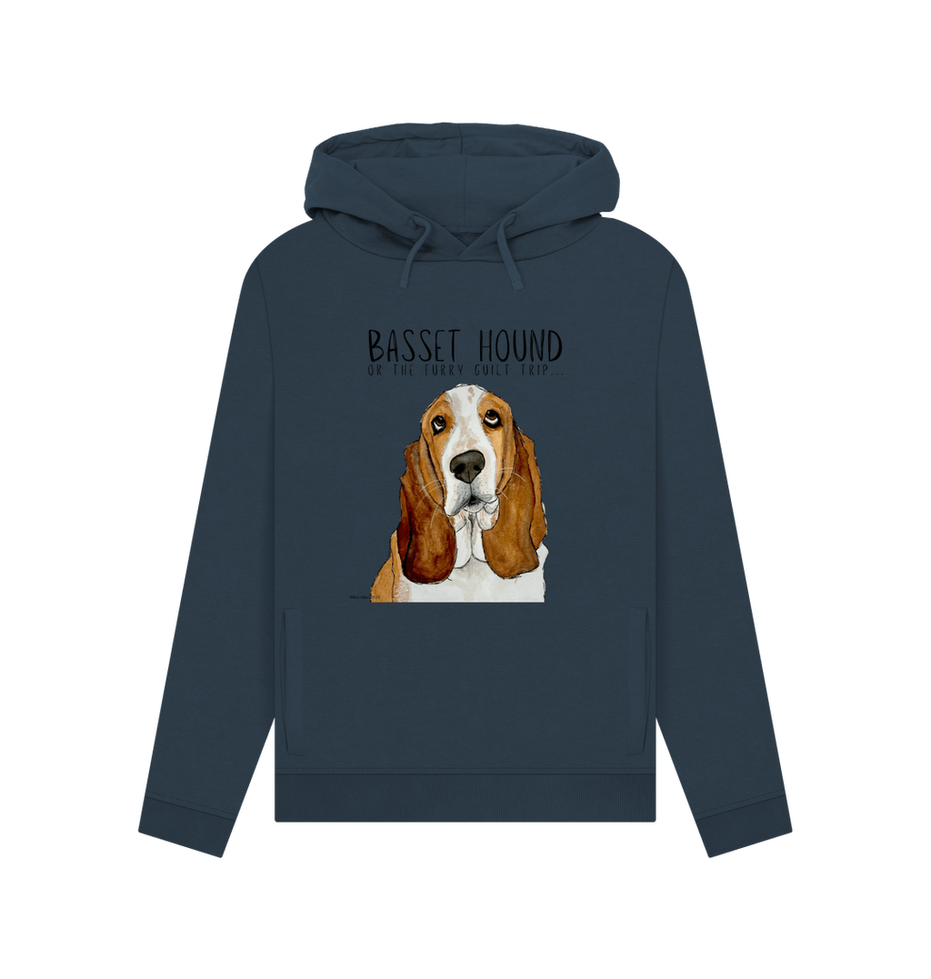 Basset Hound Women's Hoodie Cozy Guilt Trip