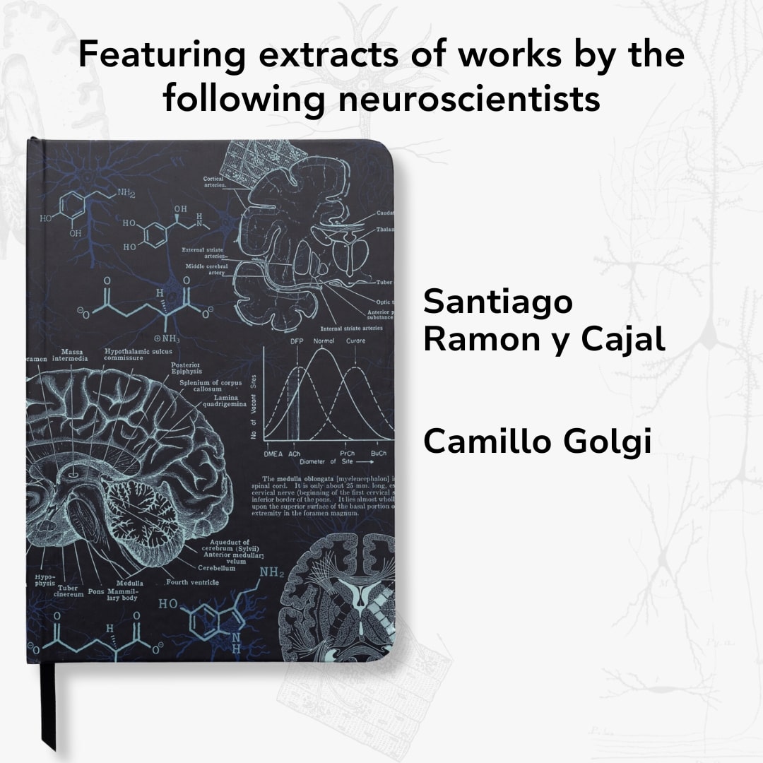 Neuroscience A5 Hardcover Notebook