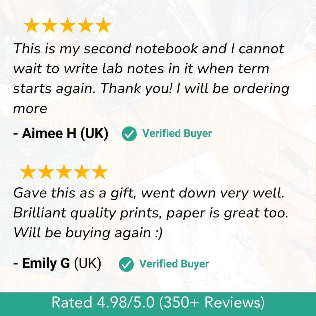 Microbiology A5 Hardcover Notebook