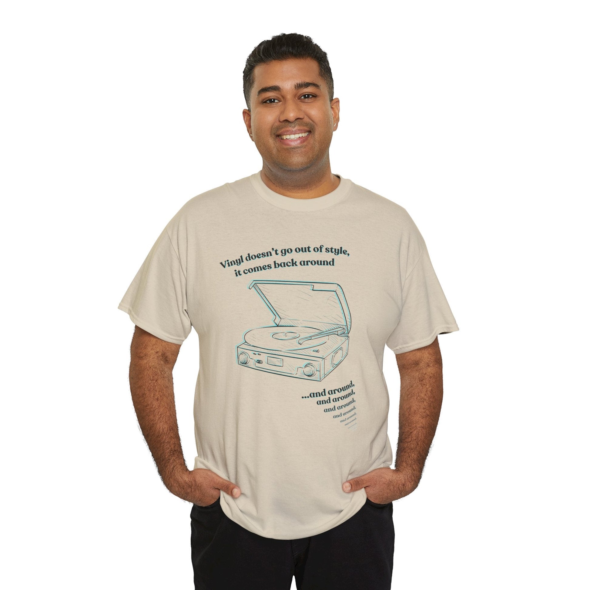 Vinyl Doesn't Go Out of Style Men's T-Shirt