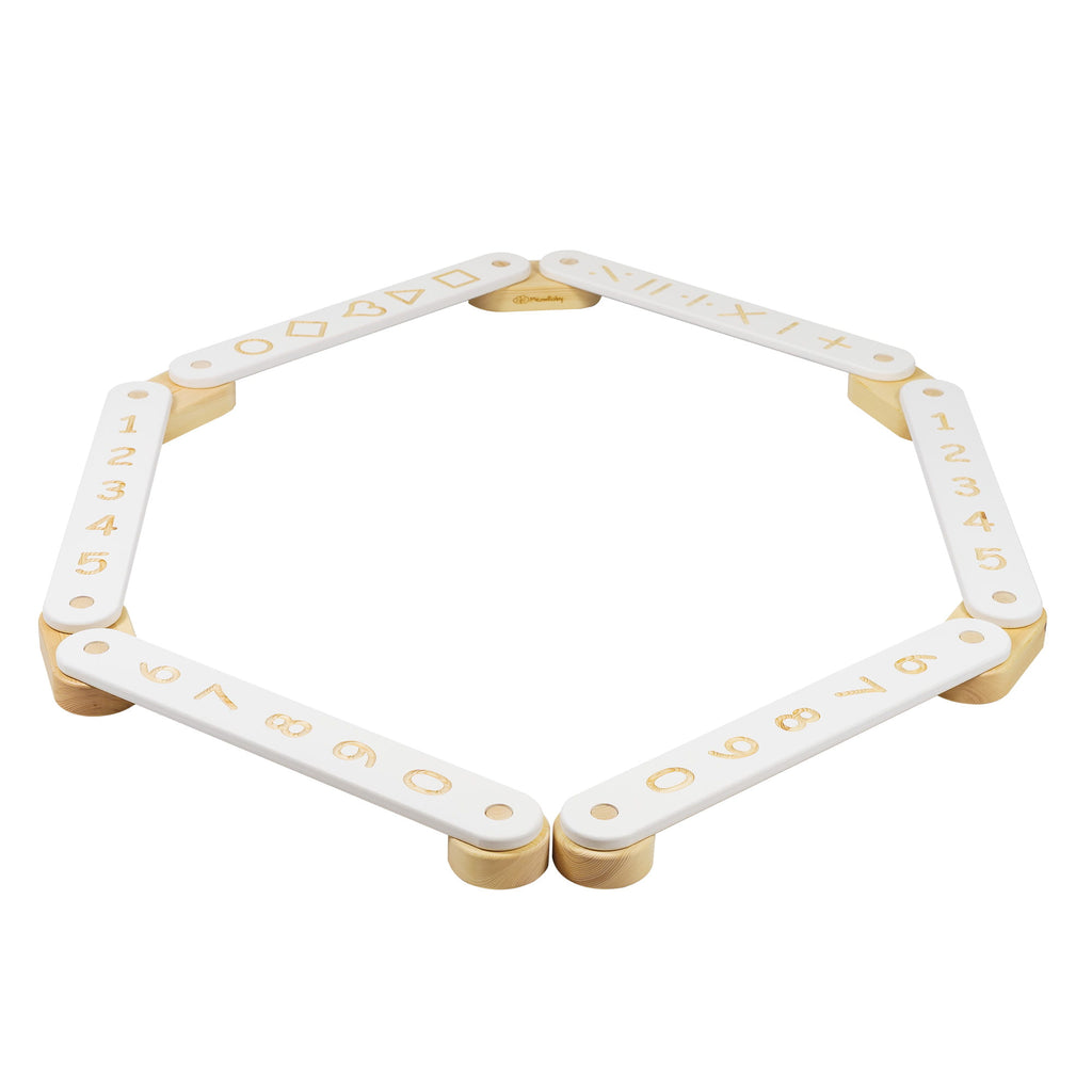 Wooden Balance Beam Sensory Path for Kids – Educational & Fun by MeowBaby at www.brixbailey.com
