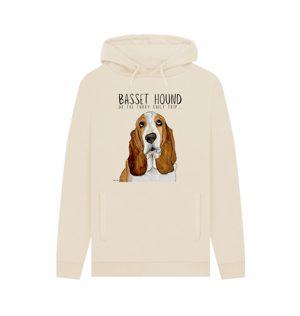 Basset Hound Hoodie for Men