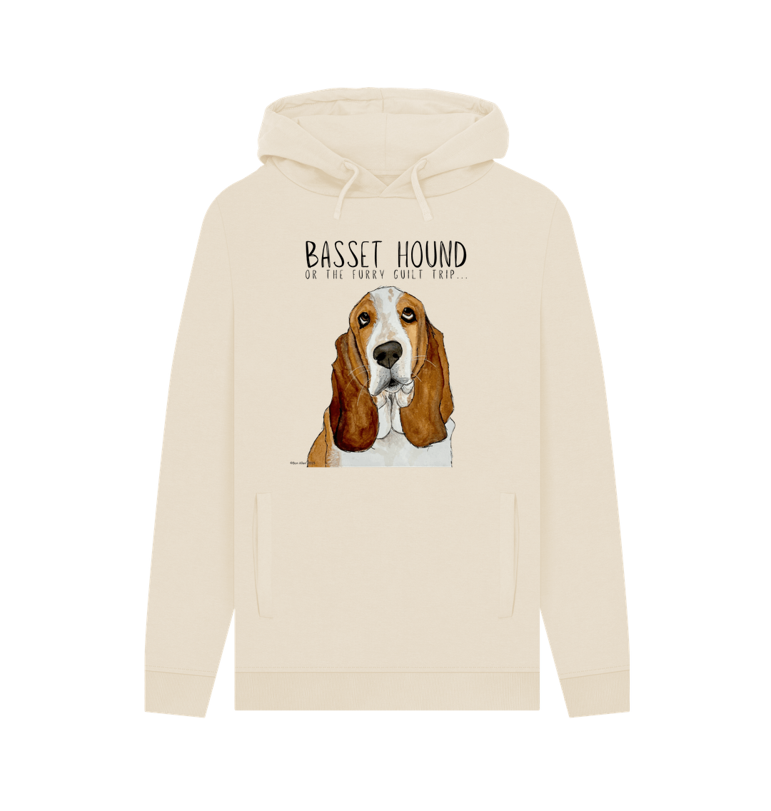 Basset Hound Hoodie for Men