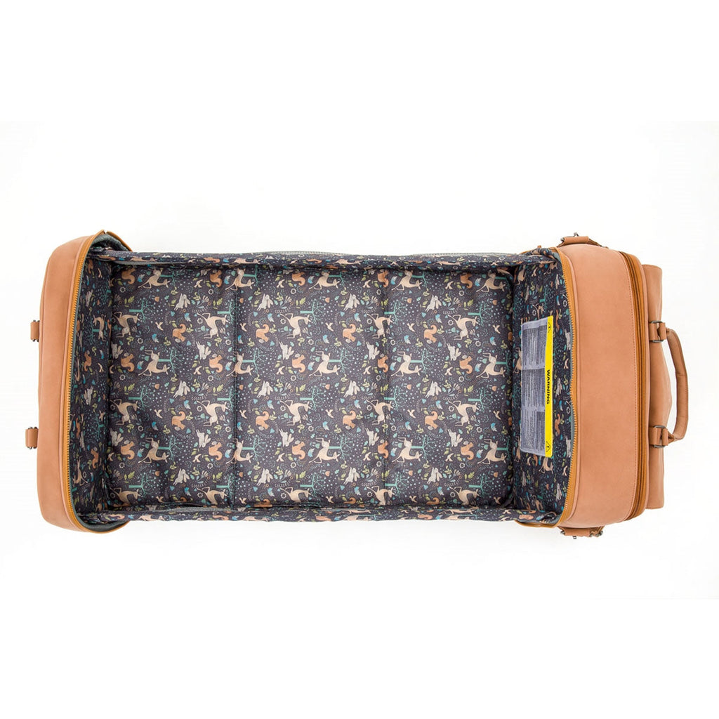 Bizzi Growin Baby Travel Crib Changing Bag POD ® - Vegan Leather