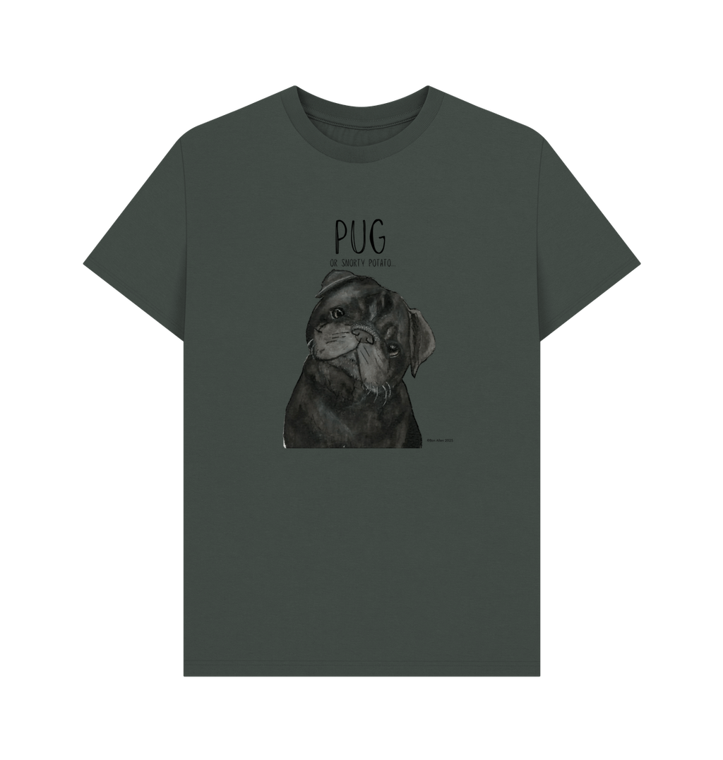 Snorty Potato Men's T-Shirt for Pug Lovers