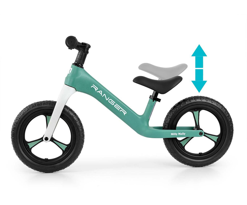 Unleash Adventure with the Milly Mally Ranger Balance Bike by Milly Mally at www.brixbailey.com