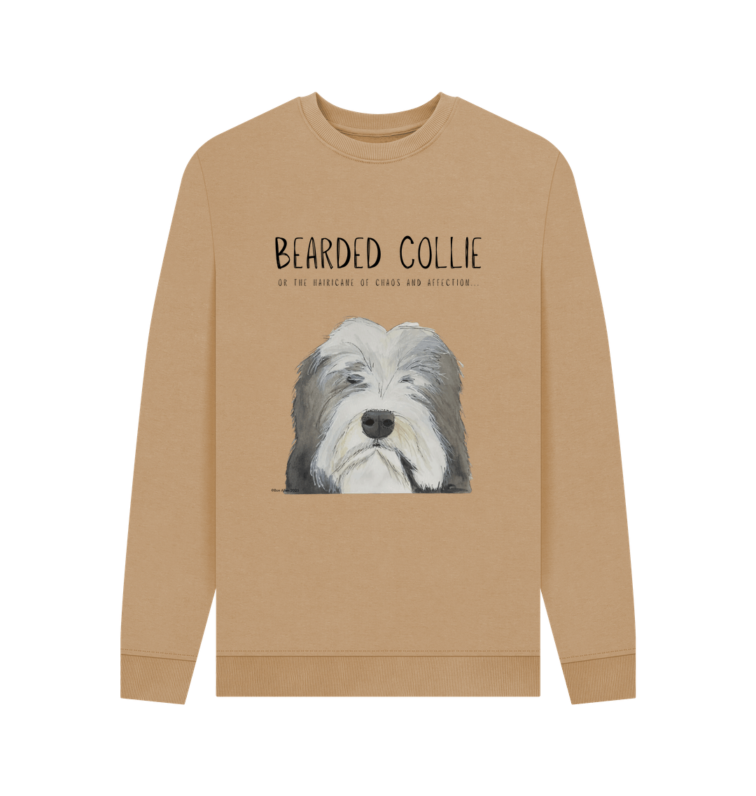 Fluff Happens Bearded Collie Chaos Sweatshirt