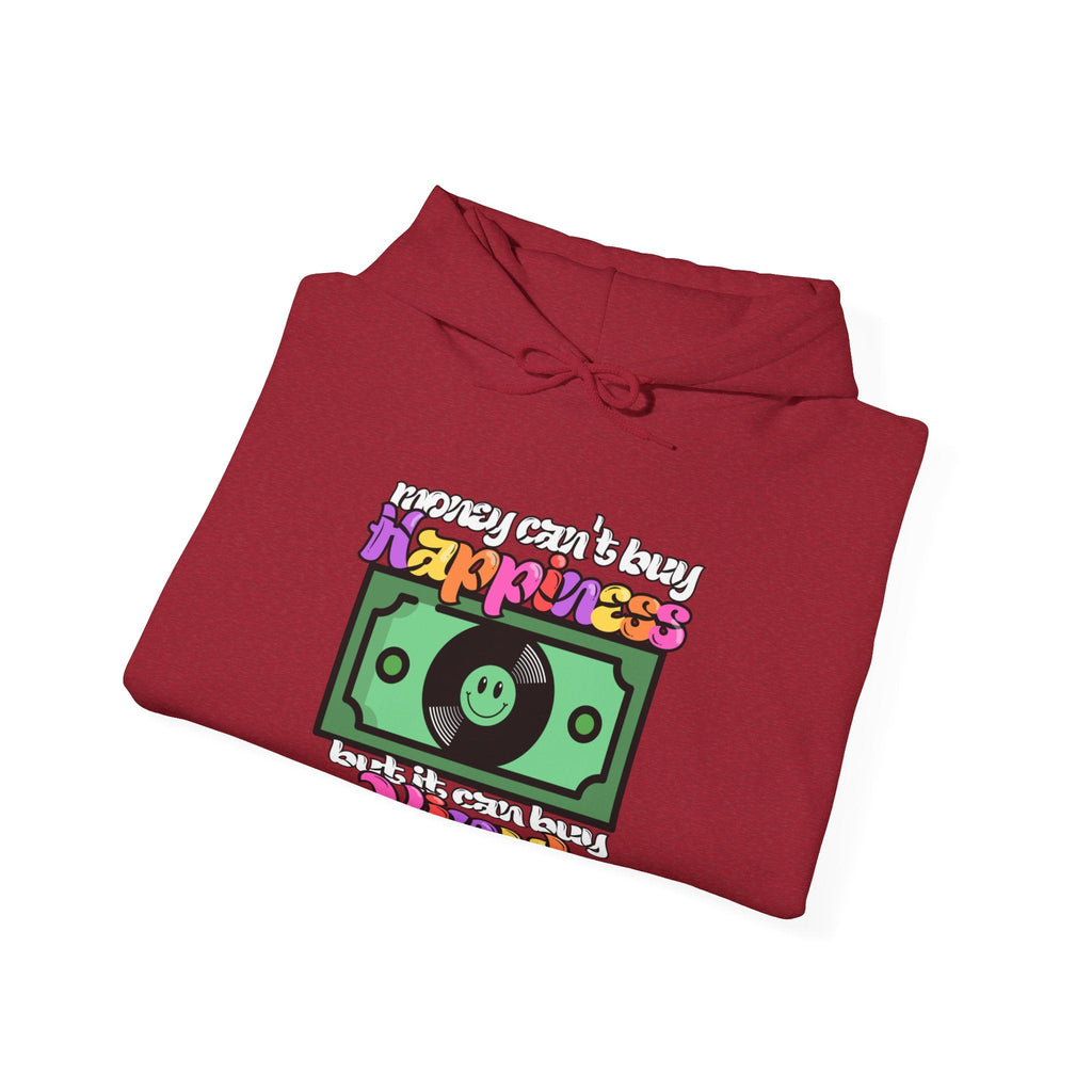 Money Can't Buy Happiness But It Can Buy Vinyl Men's Hoodie