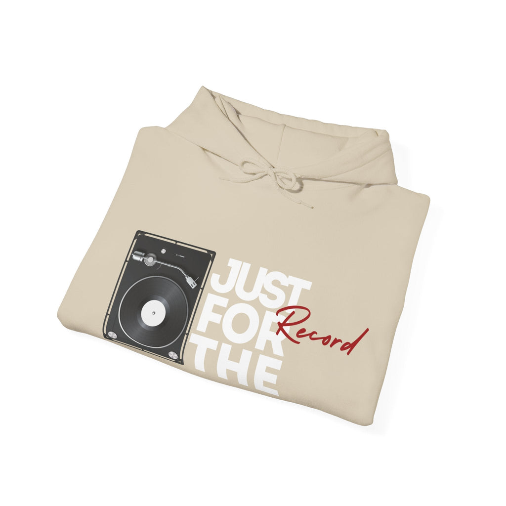 Just for the Record Mens Hoodie