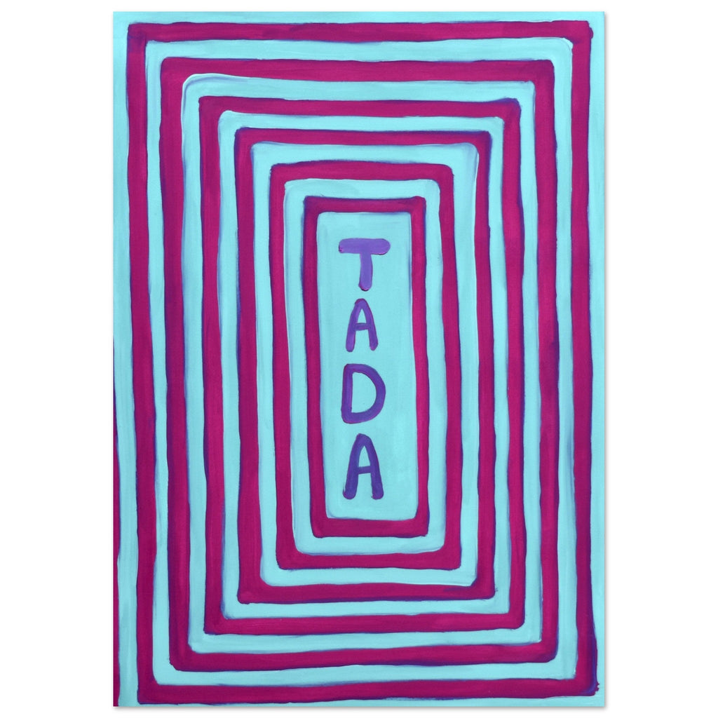 Tada Unusual Artwork Quirky Print