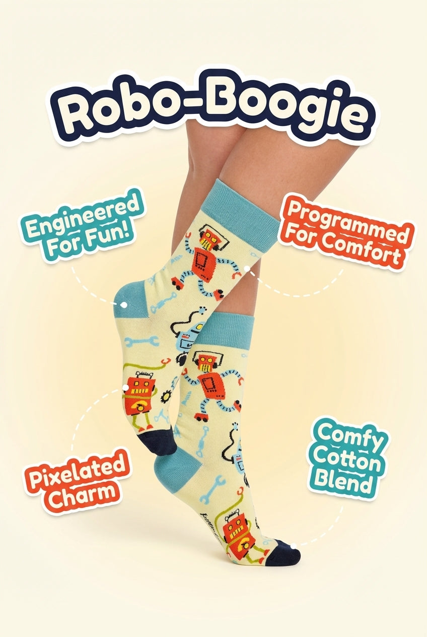 Robo Boogie Socks