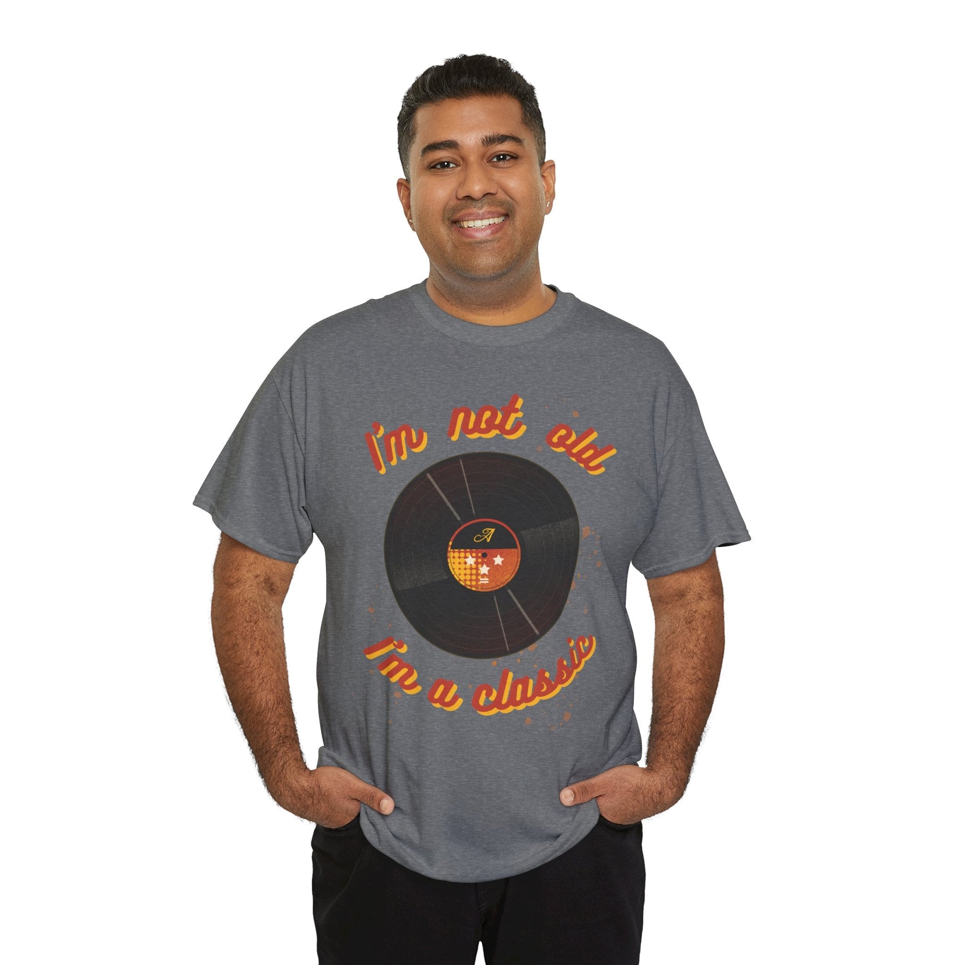 I'm Not Old I'm a Classic Men's Vinyl Record T-Shirt