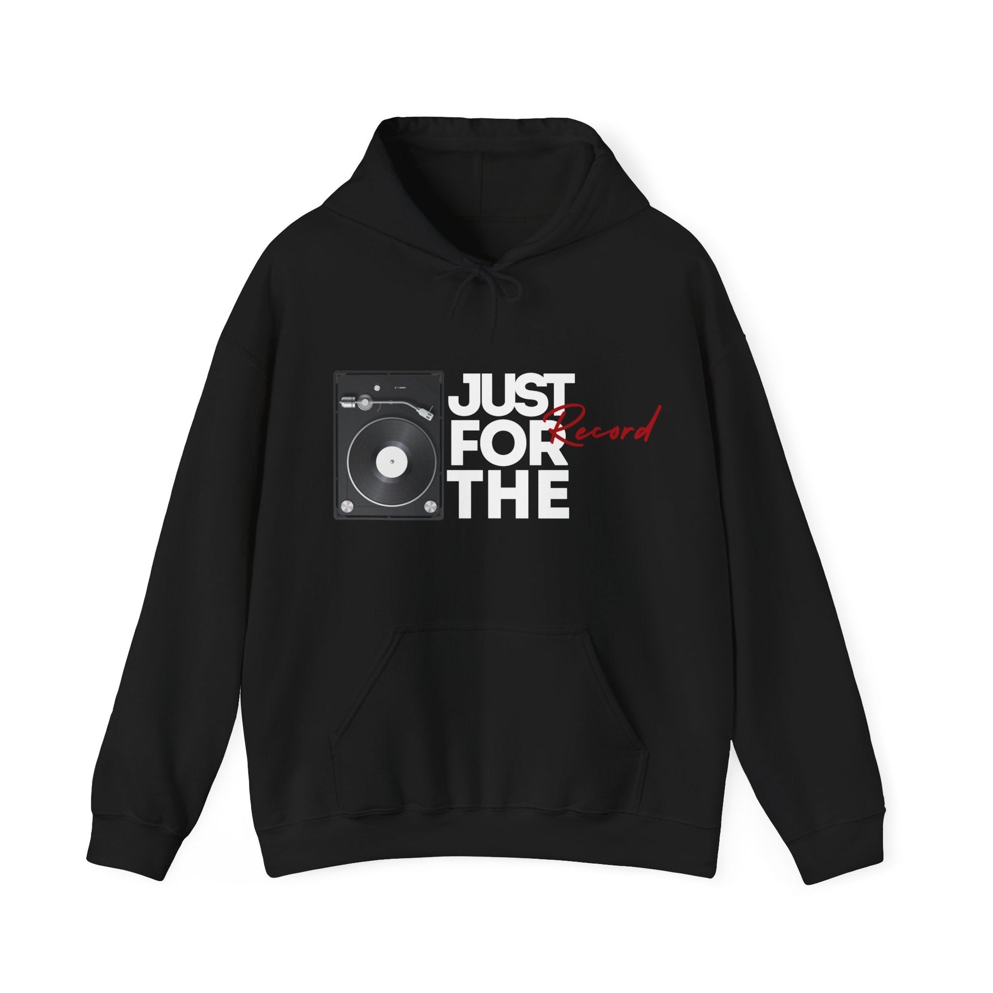Just for the Record Mens Hoodie