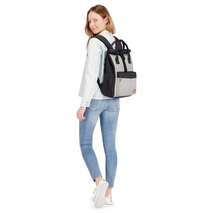 Moonpack Stroller Backpack – 9-Pocket Organization & Comfort by Kinderkraft at www.brixbailey.com