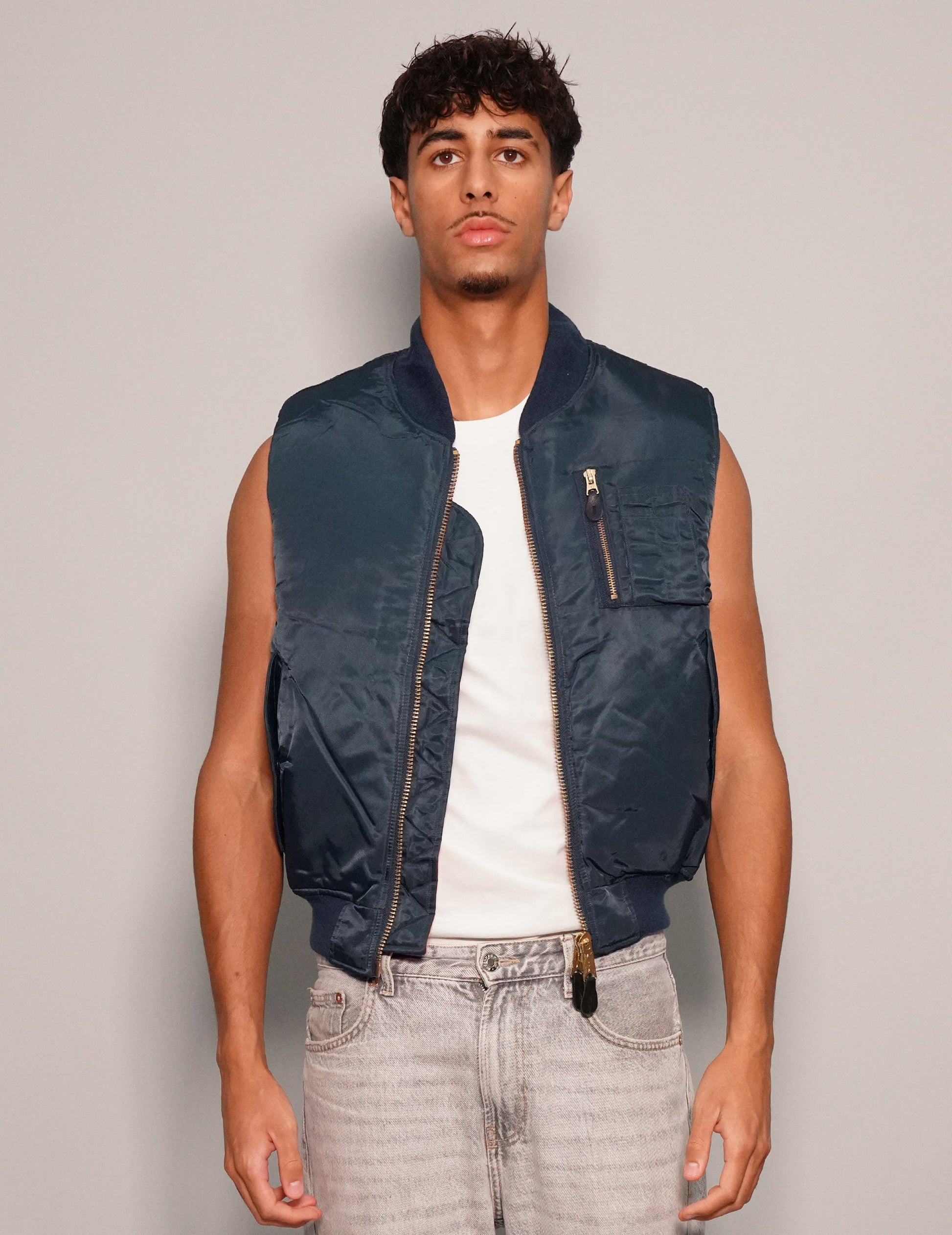 Saint Navy Bomber Gilet