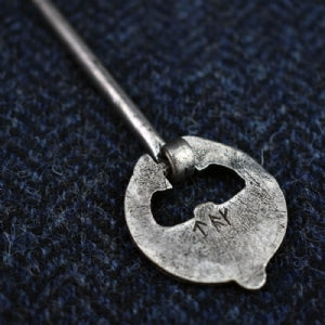 Pewter Ballinderry Ring Brooch