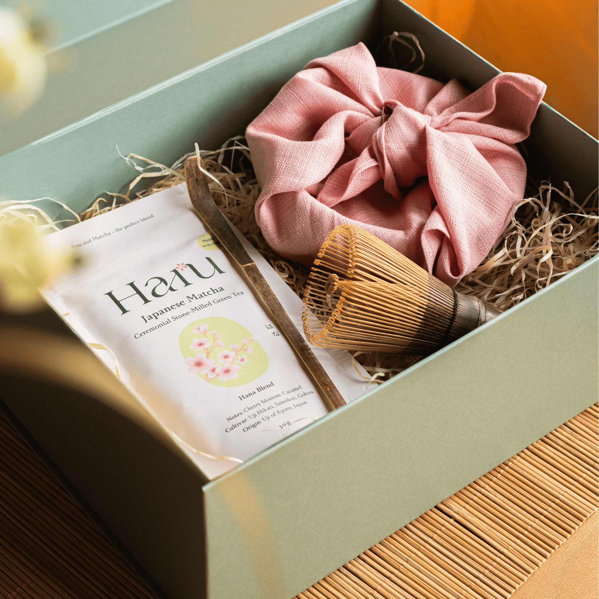 Organic Cotton Furoshiki Wrapping Cloth in Pink
