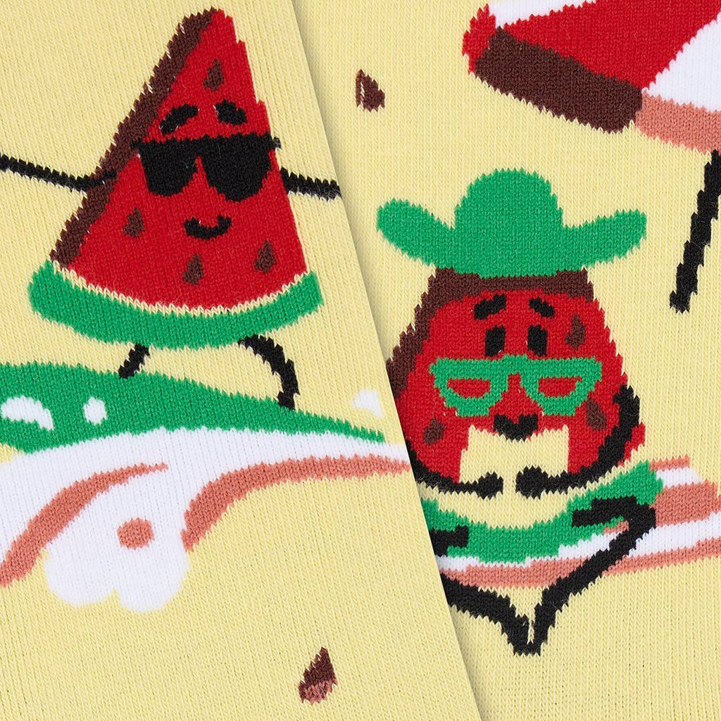 One in a Melon Watermelon Socks