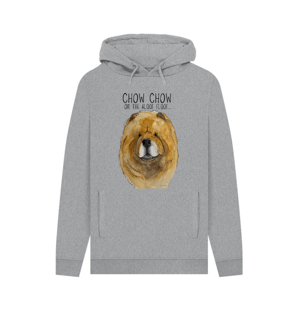 Red Chow Chow Men's Hoodie with Pocket Detail