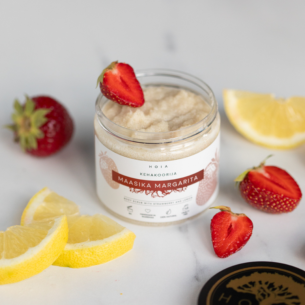 Pamper Yourself with the Mojito-Scented Body Scrub by HOIA at www.brixbailey.com