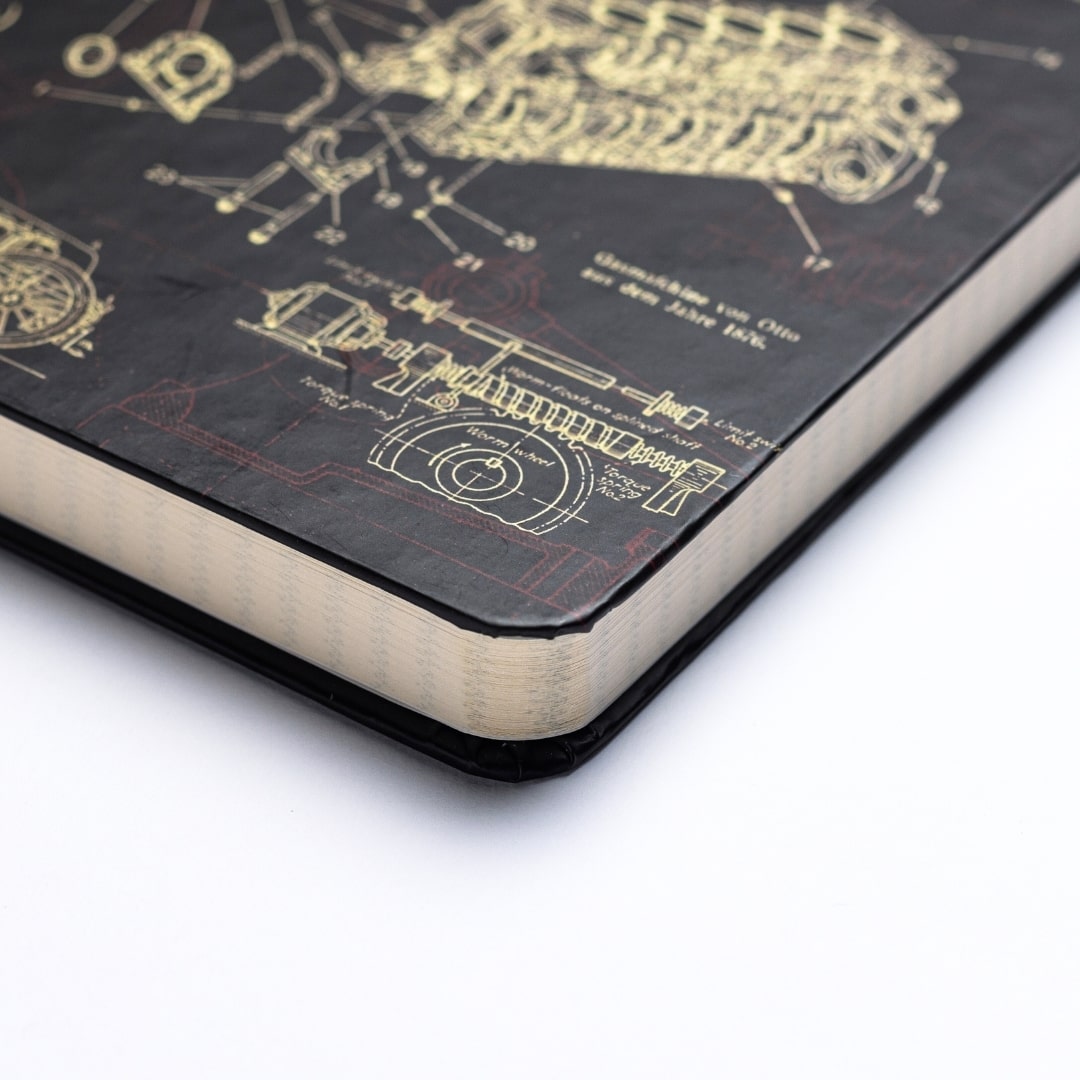 Mechanical Engineering A5 Hardcover Notebook