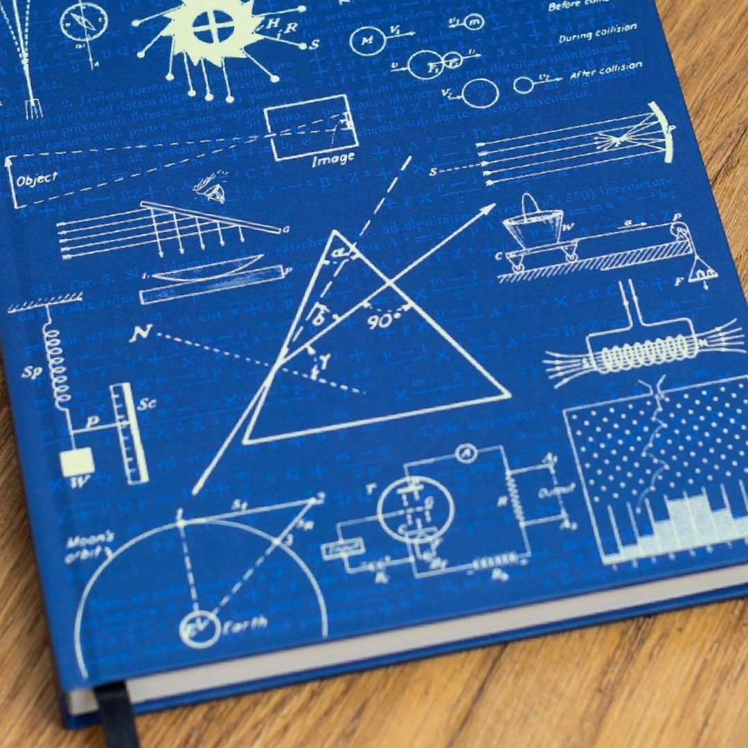 Classical Physics A5 Hardcover Notebook