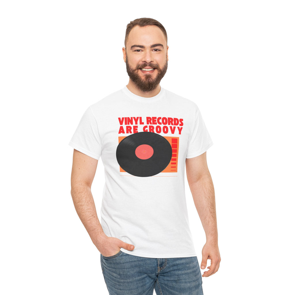 Vinyl Records Are Groovy Bold T-Shirt