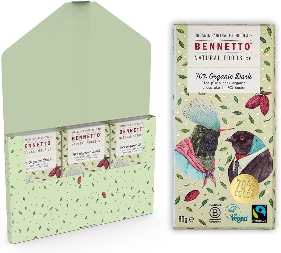 70 Percent Organic Dark Chocolate Bar