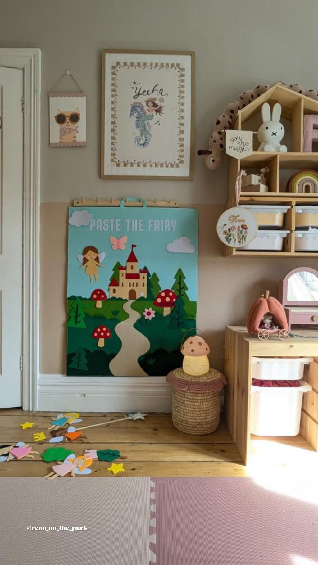 Felt Fairy Dress Up Board for Kids