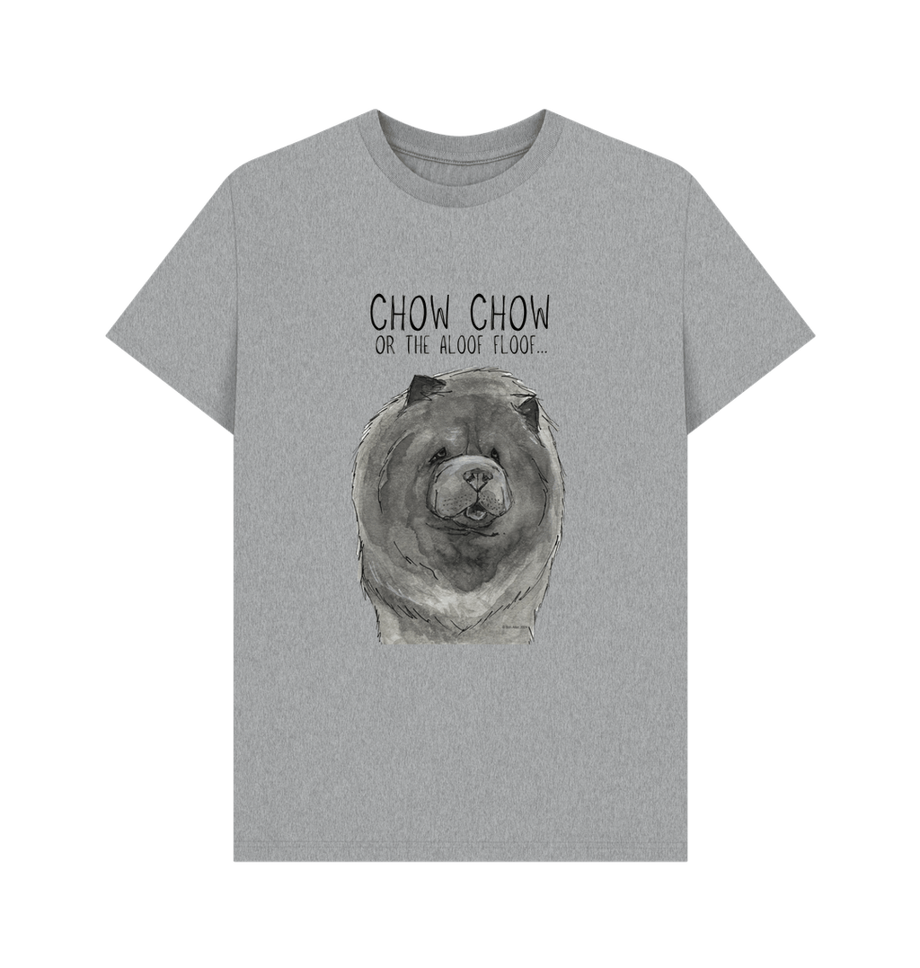 Blue Chow Chow Men's T-Shirt with Aloof Floof Design