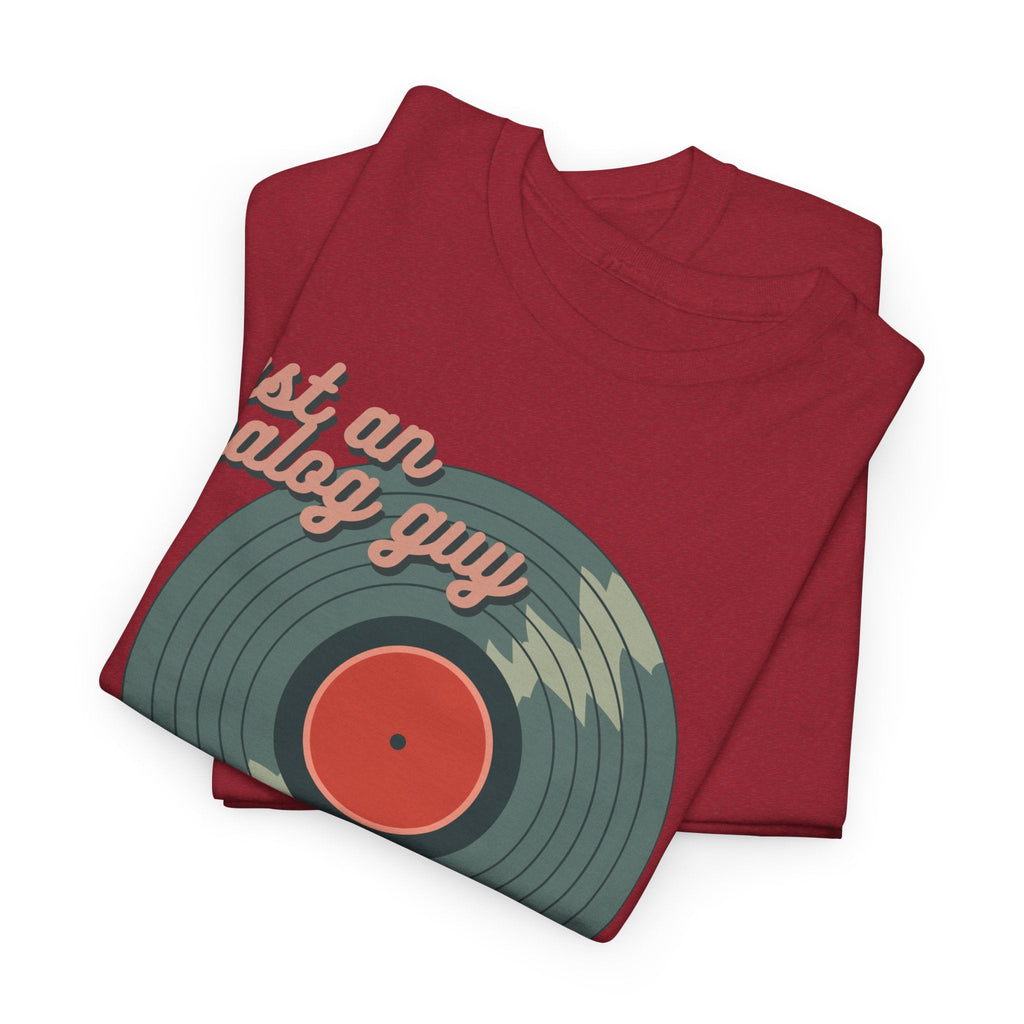 Just an Analog Guy in a Digital World Men's T-Shirt