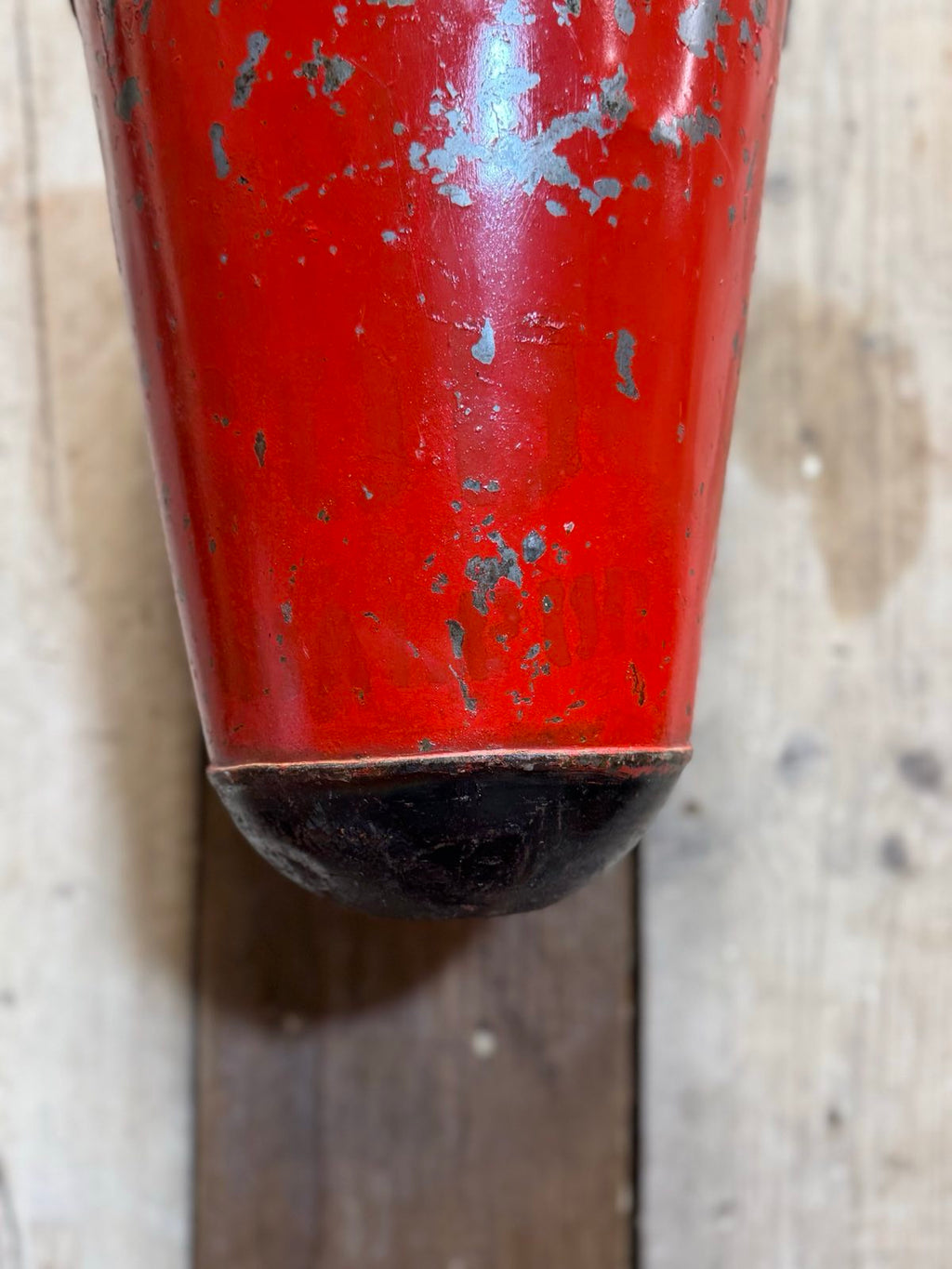Vintage Galvanised Hanging Fire Bucket Plant Pot