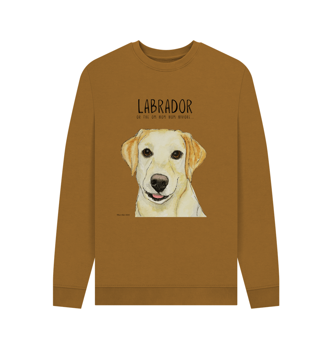 Feast Mode Activated Yellow Labrador Sweatshirt