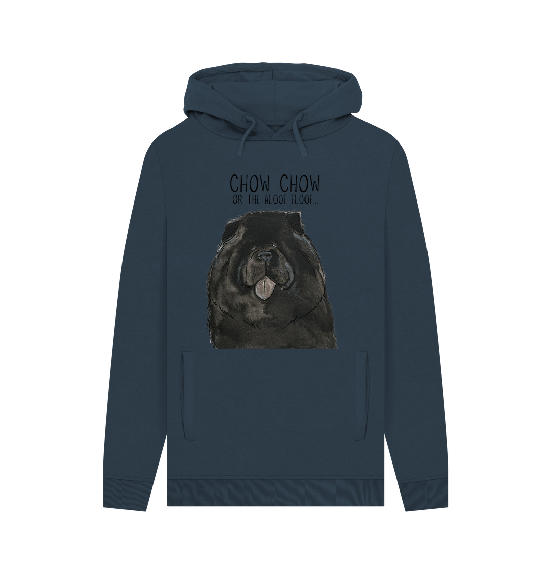 Black Chow Chow The Aloof Floof Men's Hoodie