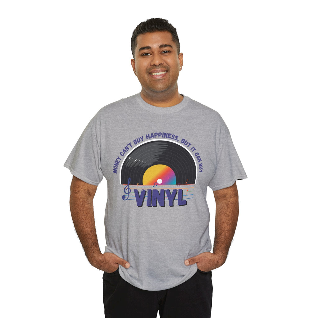Money Can't Buy Happiness But It Can Buy Vinyl Men's T-Shirt
