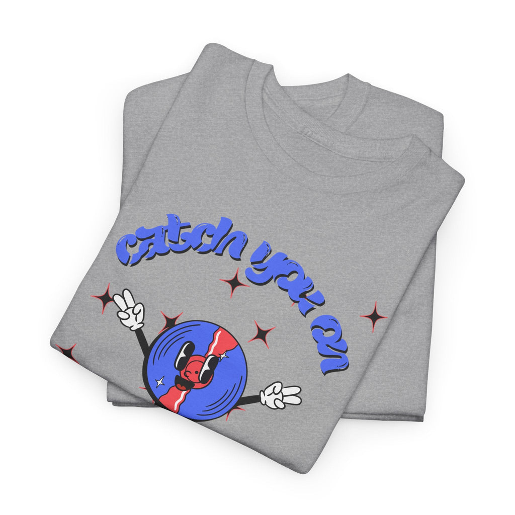 Catch You On The Flip Side Men's Vinyl T-Shirt